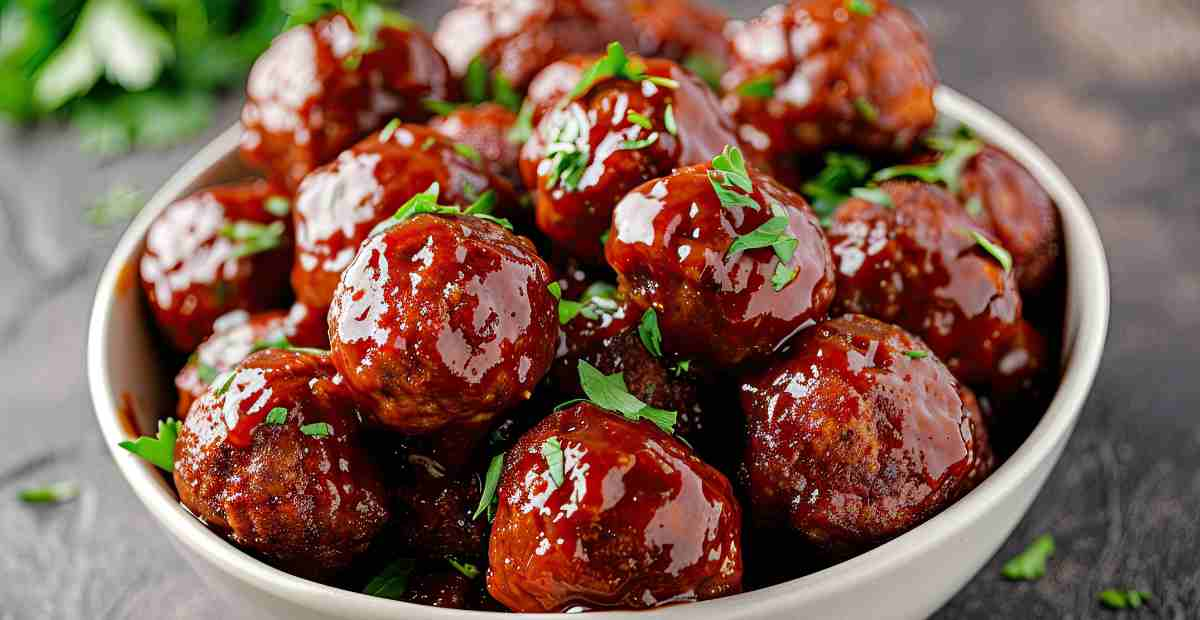 Snider’s Crock-Pot BBQ Spice Meatballs