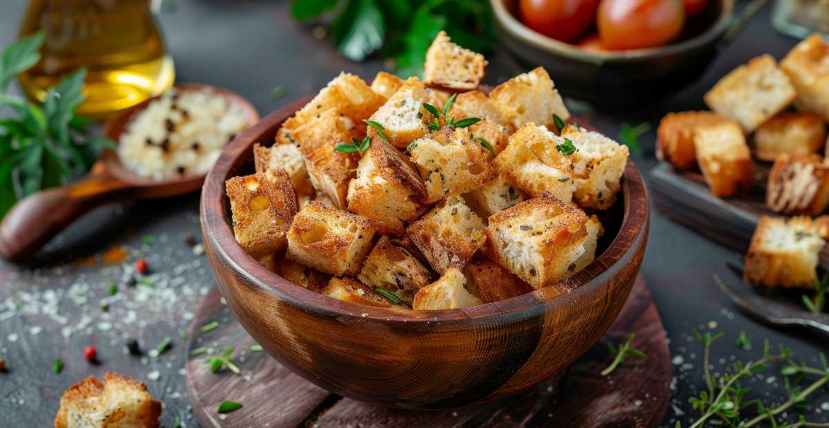 Quick and Crunchy Homemade Croutons