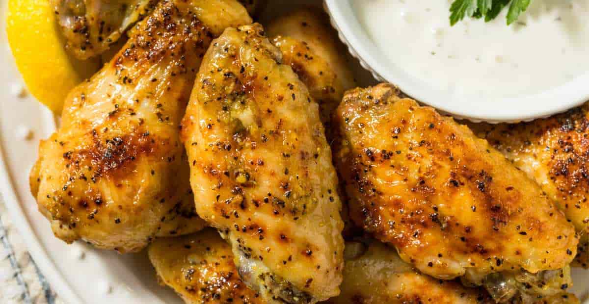 Perfectly Crispy Snider’s Lemon Pepper Wings in the Air Fryer