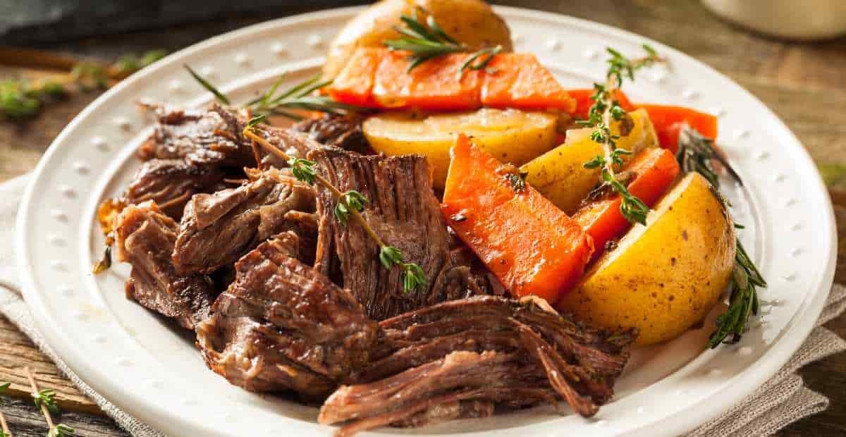 Slow-Cooked Snider’s Primed Pot Roast with Tender Veggies