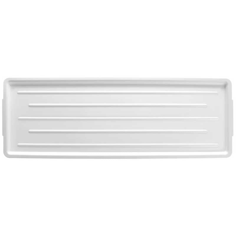 Plastic Platter - 12" x 24" x 3/4" - Pack of 12