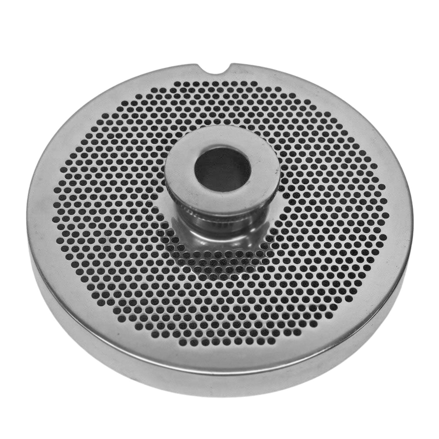 Size 56 PM Hubbed Meat Grinder Plate, 3/32" (2,5mm) Holes