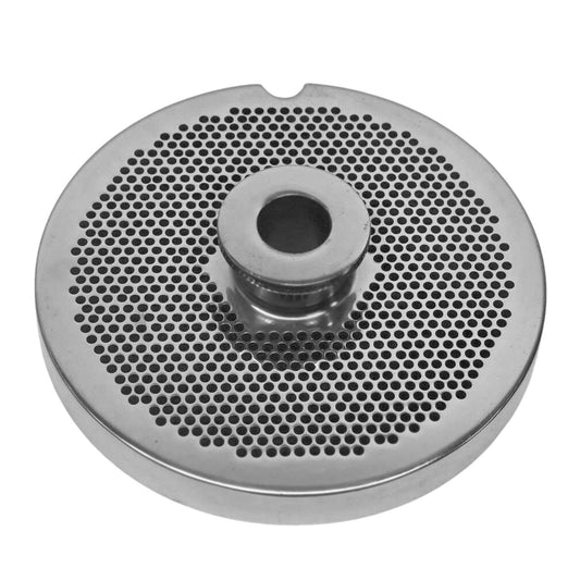 Size 56 PM Hubbed Meat Grinder Plate, 3/32" (2,5mm) Holes