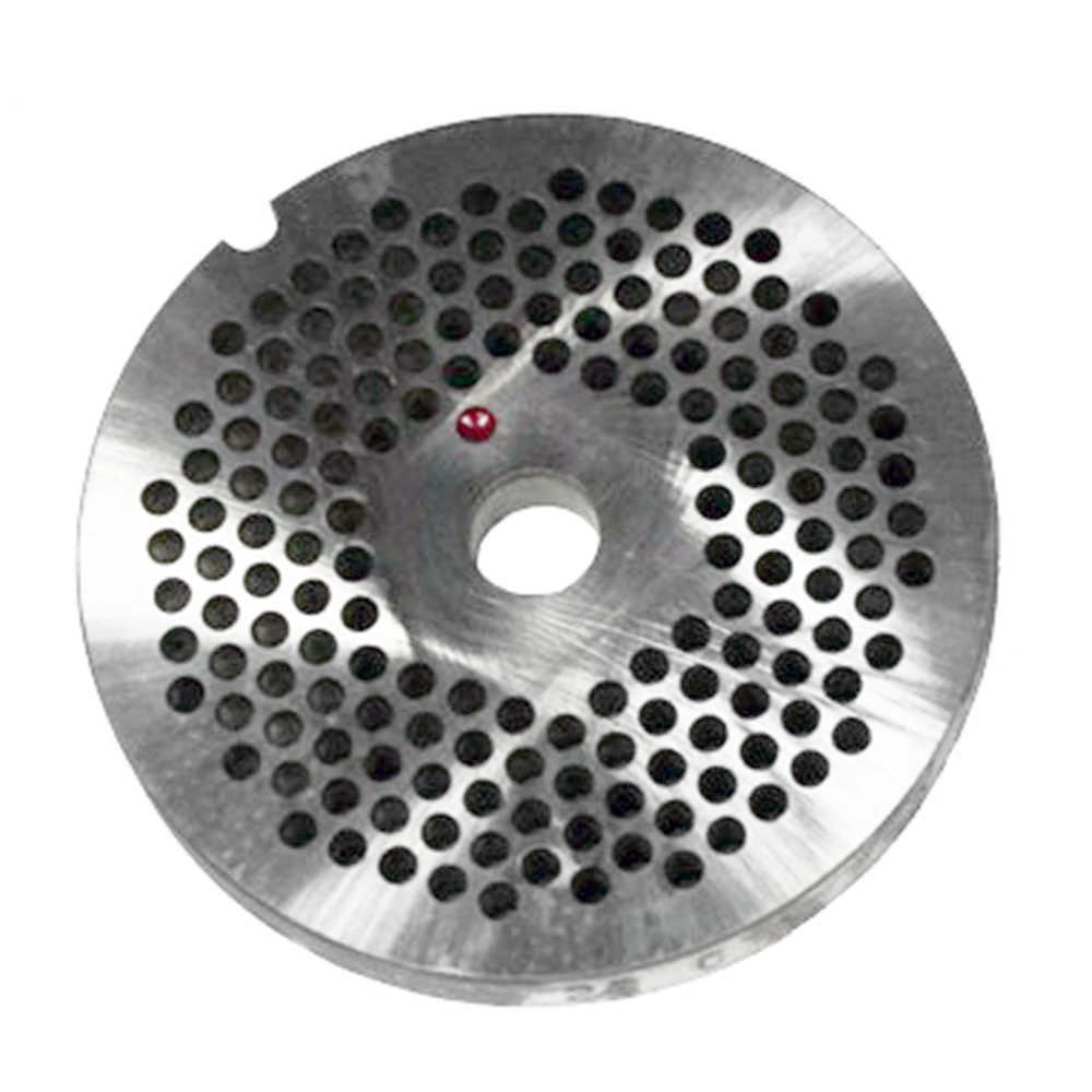 Size 22 DC Reversible Meat Grinder Plate, 1/8" (3,5mm) Holes