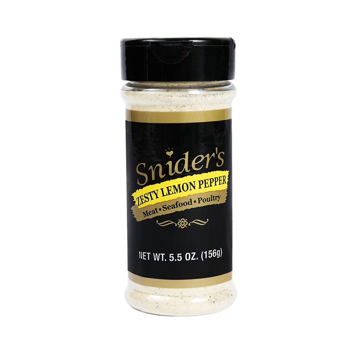 Snider's Zesty Lemon Pepper Seasoning, 12 - 5.5 oz. Shakers per Case