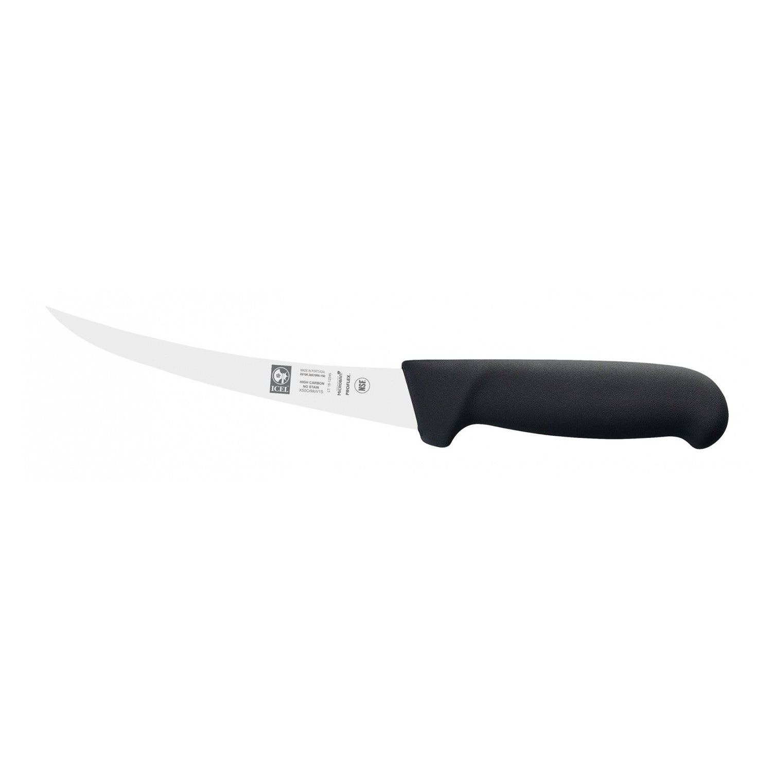 6" ICEL Curved Wide Boning Knife
