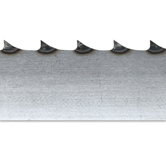 WoodMaxx 158" x 1.125" x .035"  2 TPI 10° Wood Band Saw Blade - Pack of 15
