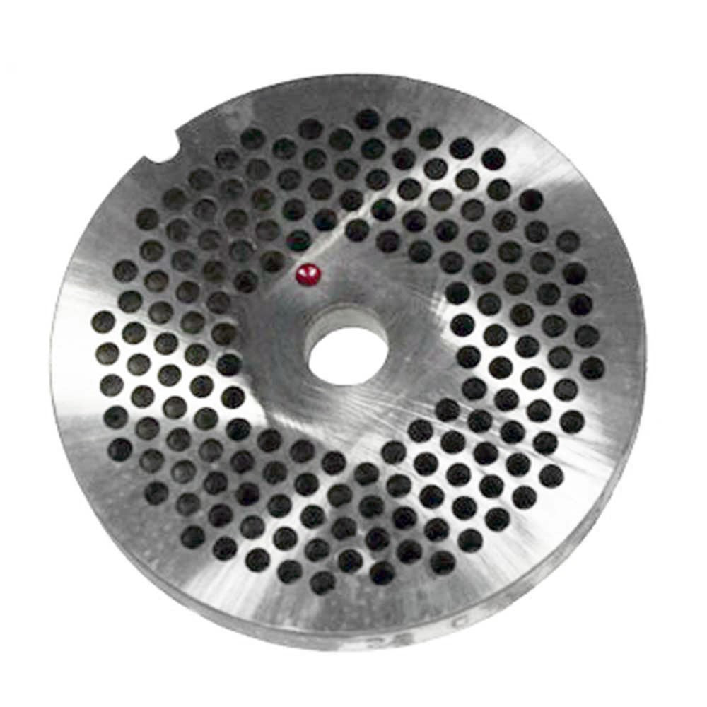 Size 22 DC Reversible Meat Grinder Plate, 1/8