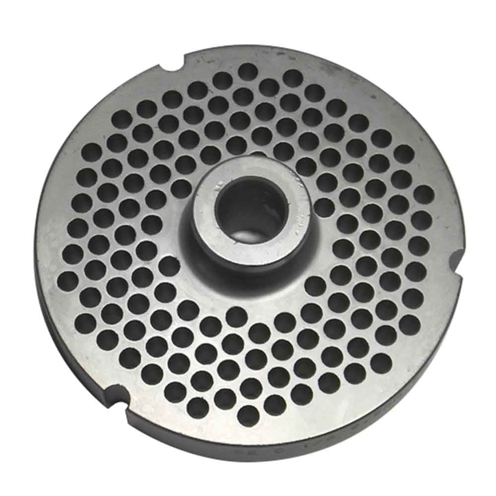 Size 52 PM Hubbed Meat Grinder Plate, 1/4