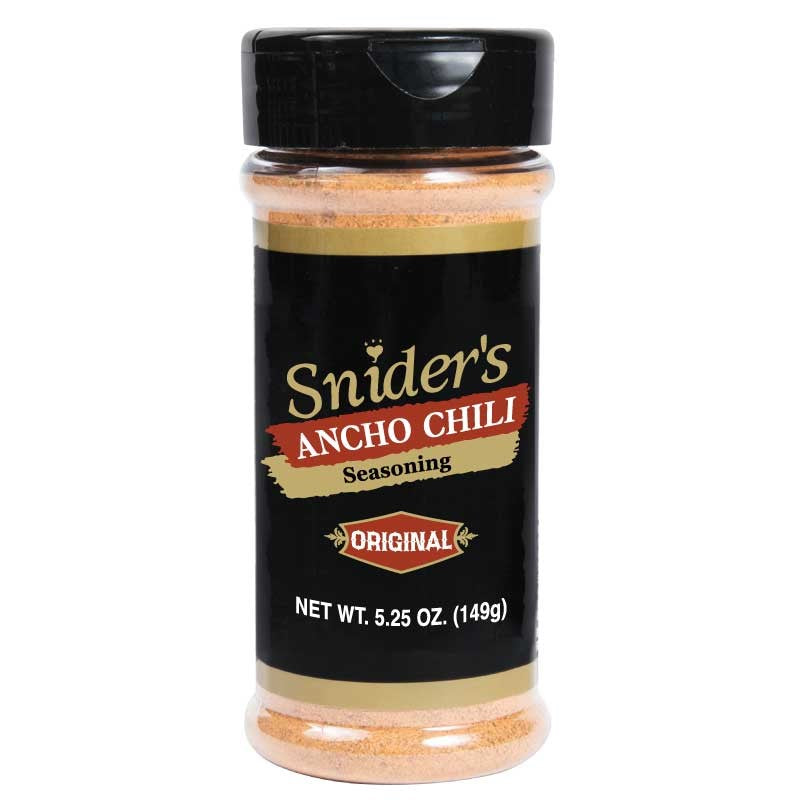 Snider's Original Ancho Chili Seasoning, 12 - 5.25 oz. Shakers per Case