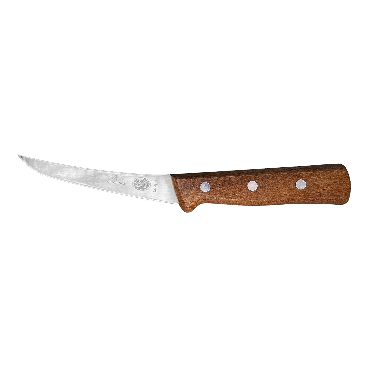 6" Victorinox Wide Curved Flexible Boning Knife with Wood Handle